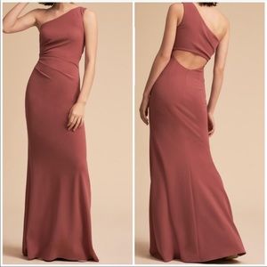 BHLDN x Katie May Gwyneth One Shoulder Gown